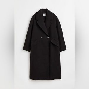 Black thick coat